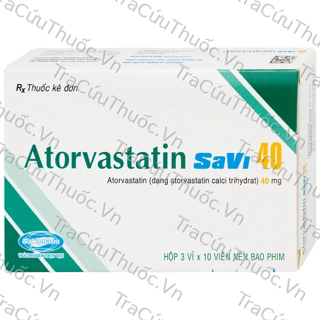Atorvastatin 40mg Savi