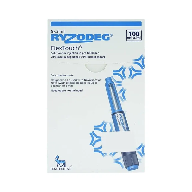 Bút tiêm Ryzodeg FlexTouch 100Units/ml điều trị tiểu đường