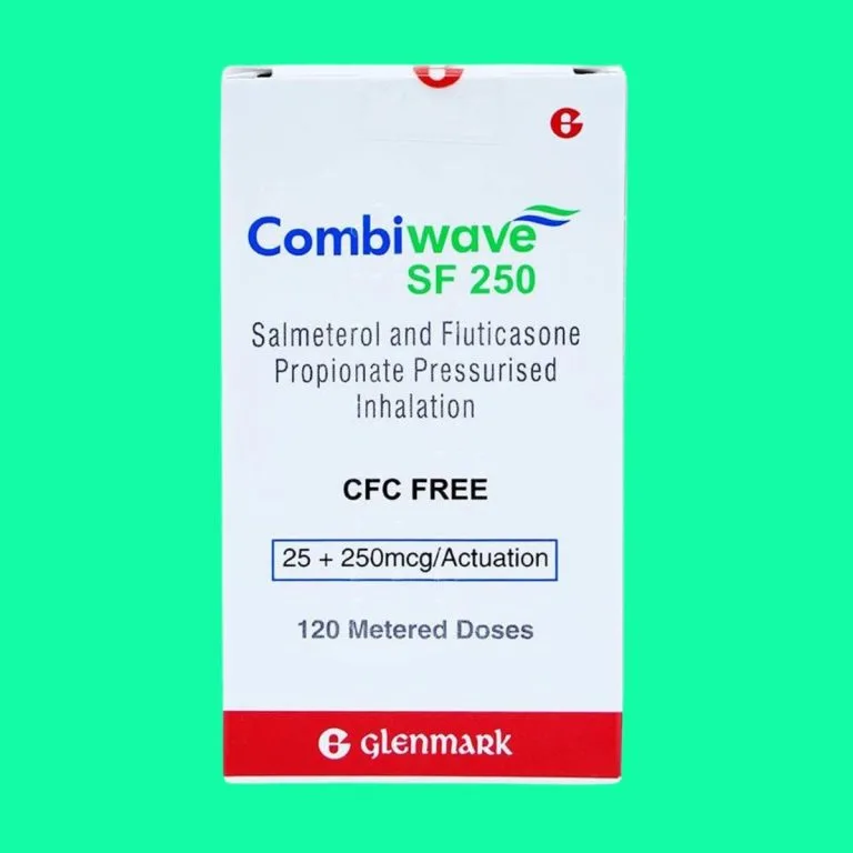 Combiwave SF 250 thuốc hít dạng khí dung điều trị hen phế quản