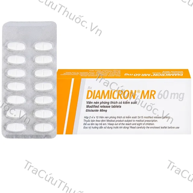Diamicron MR 60mg Servier