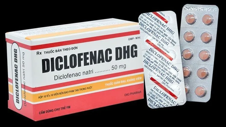 Diclofenac thuốc chống viêm không steroid (NSAID)