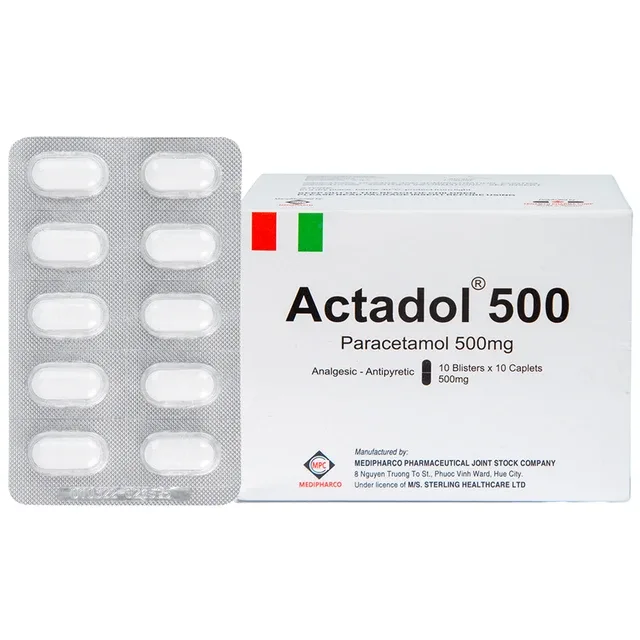 Thuốc Actadol 500 Medipharco