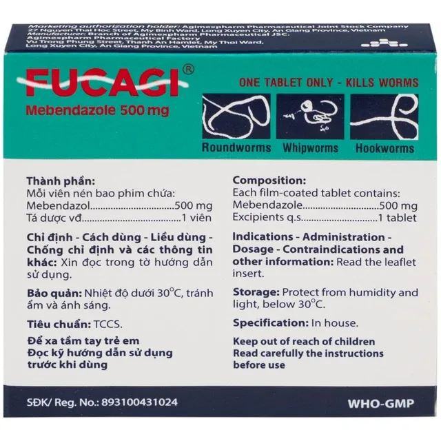 Thuốc Fucagi 500mg Agimexpharm