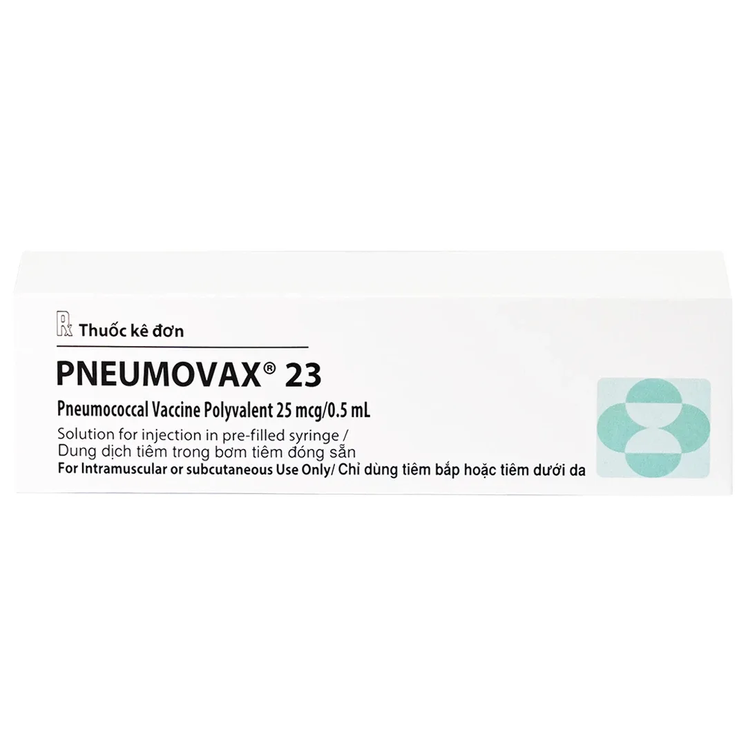 Vắc xin phế cầu Pneumovax 23 0,5ml