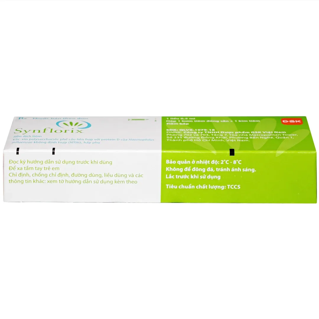 Vắc xin phế cầu Synflorix Inj 0,5ml
