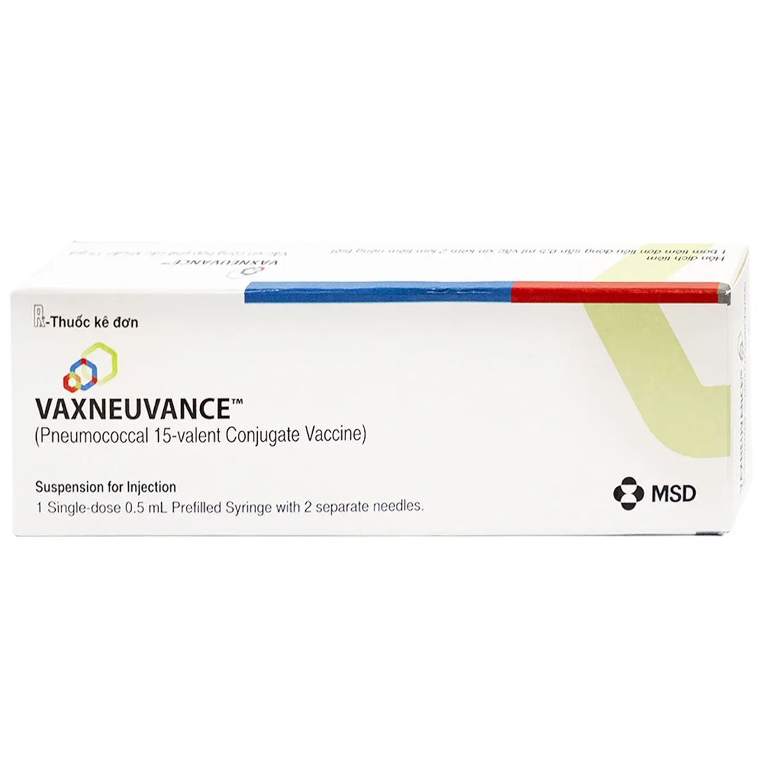Vắc xin phế cầu Vaxneuvance - PCV15 0,5ml