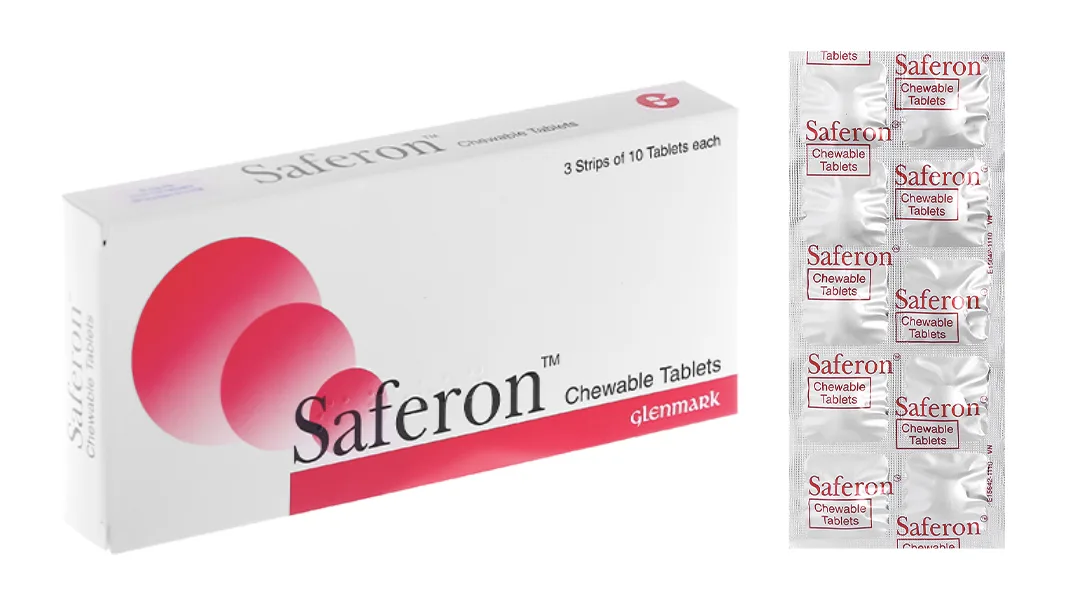 Viên nhai Saferon bổ sung vitamin