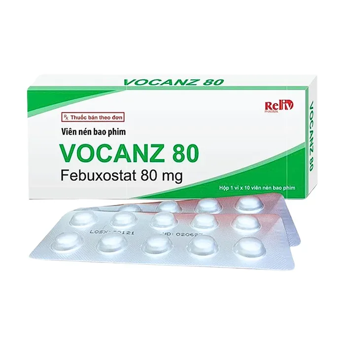 Vocanz 80mg - Thuốc trị gout